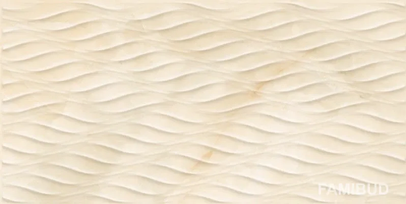 Плитка стінова Illusion Beige STR, 300×600×9, Paradyz