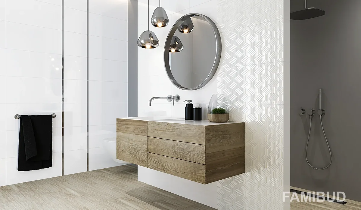 Плитка стінова Synergy Bianco A, 30×60, Paradyz