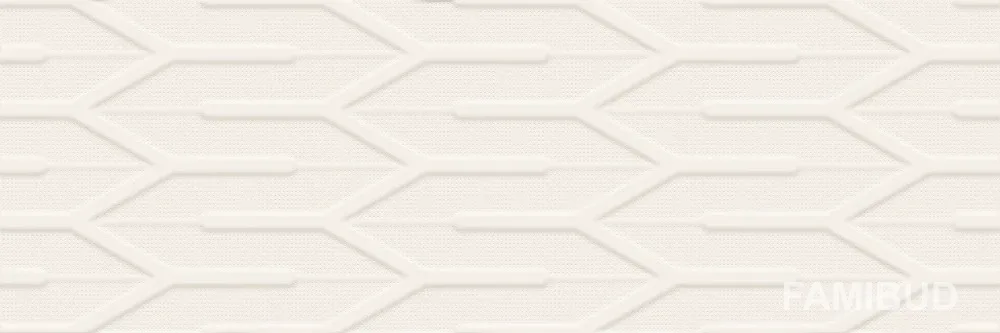 Плитка стінова Nightwish Bianco B Rect, 250×750×9, Paradyz