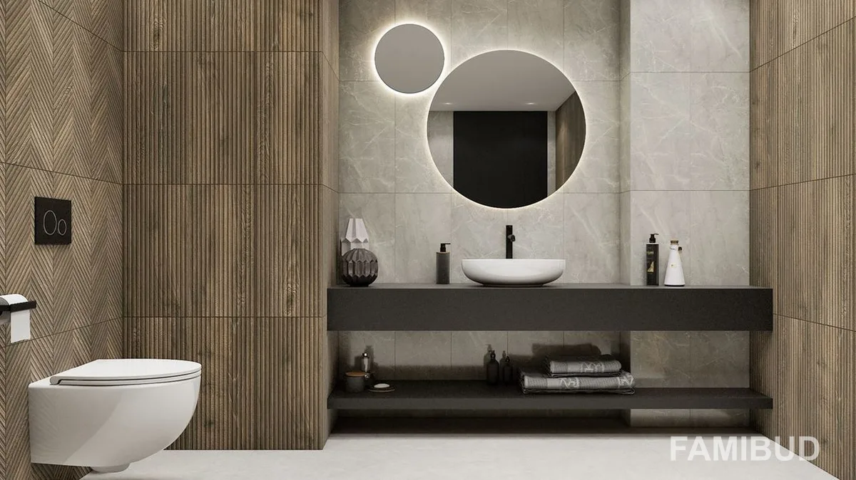 Плитка стінова Afternoon Brown B Rect, 298×598×9, Paradyz
