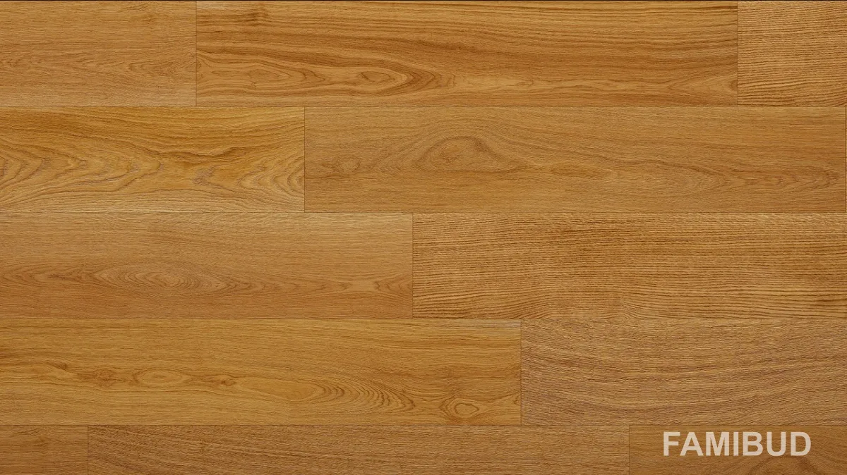 Вінілова підлога Cognac Oak 33 I4F підкладка XPO, 240,1×1220×5,5, Beauty Floor