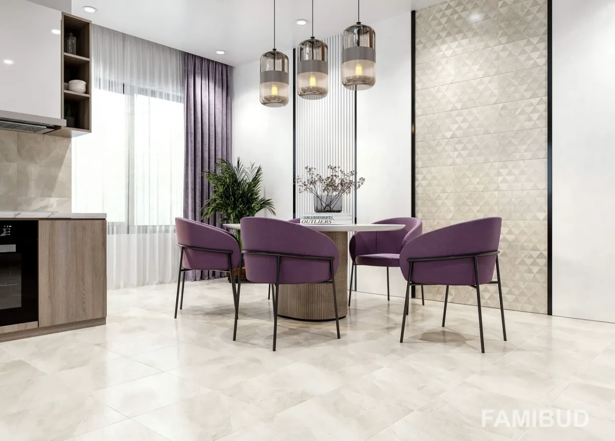 Плитка керамогранітна Stone Story, 400×400, Бежевий, Golden Tile