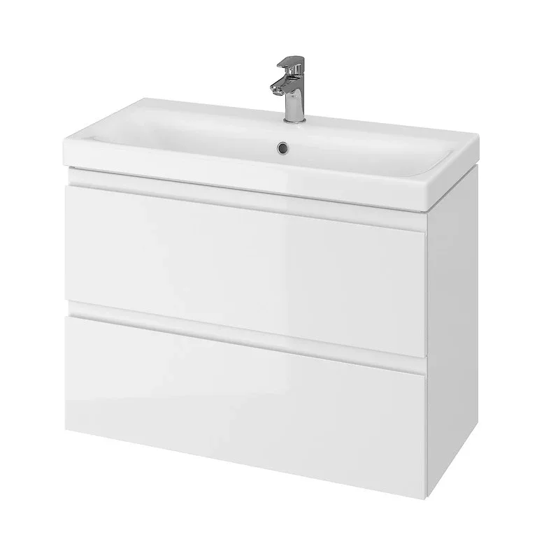 Сет B06 Moduo Slim 80, Білий, Cersanit
