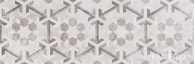Декор Concrete Style Geometric, 200×600×8,5, Cersanit