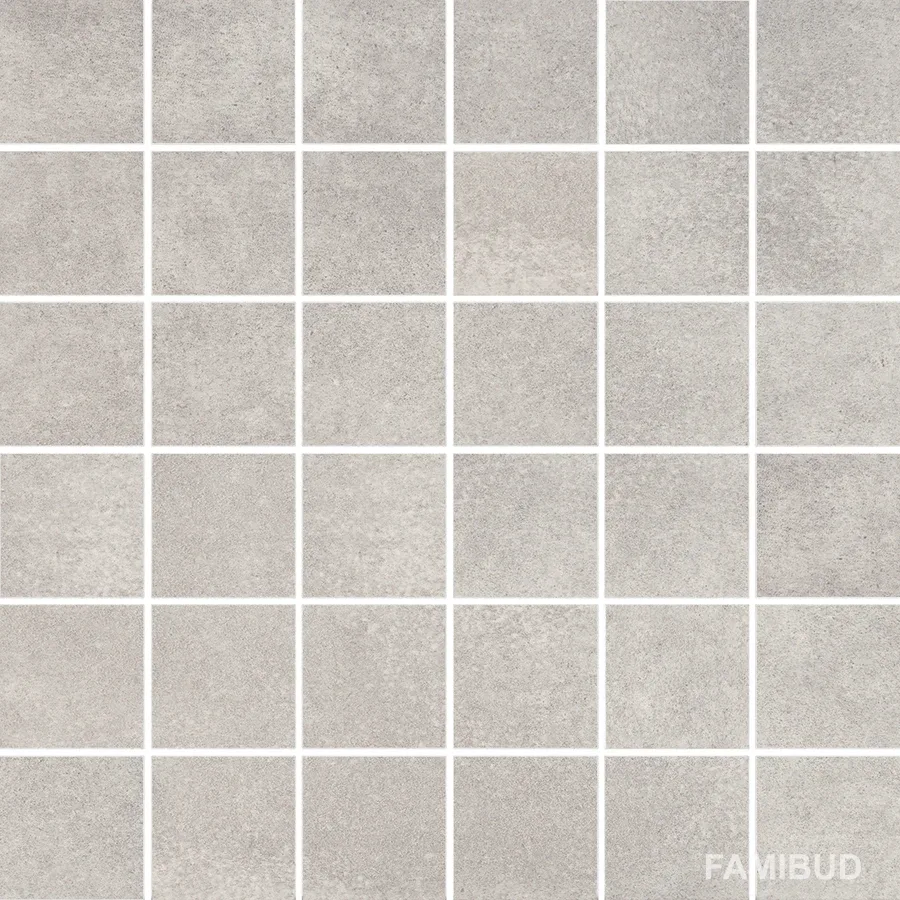 Мозаїка City Squares Light Grey, 298×298×7, Cersanit