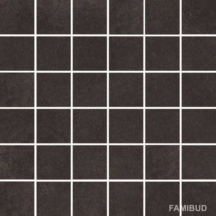 Мозаїка City Squares Anthracite, 298×298×7, Cersanit