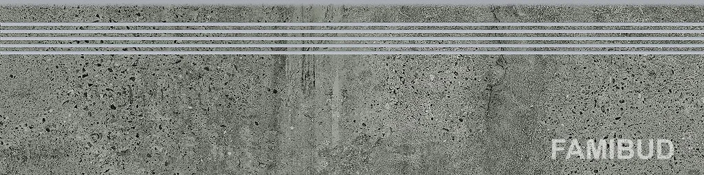 Сходинка пряма Newstone Graphite Steptread, 298×1198, Opoczno