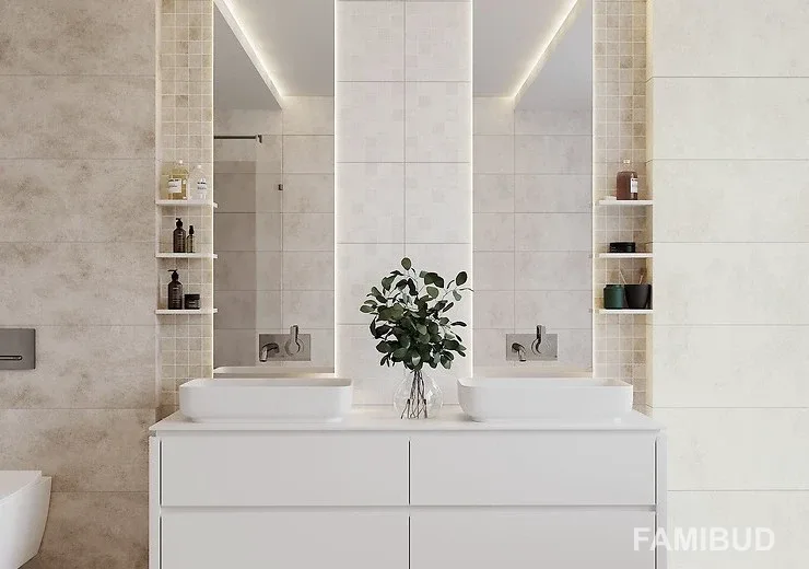 Мозаїка Henley Beige, 298×298×7, Cersanit