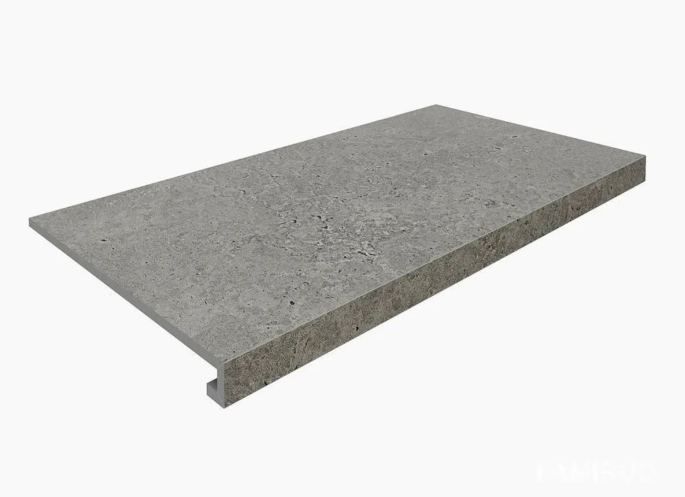 Сходинка з капіносом Candy Gptu 607 Grey, 318×598, Cersanit