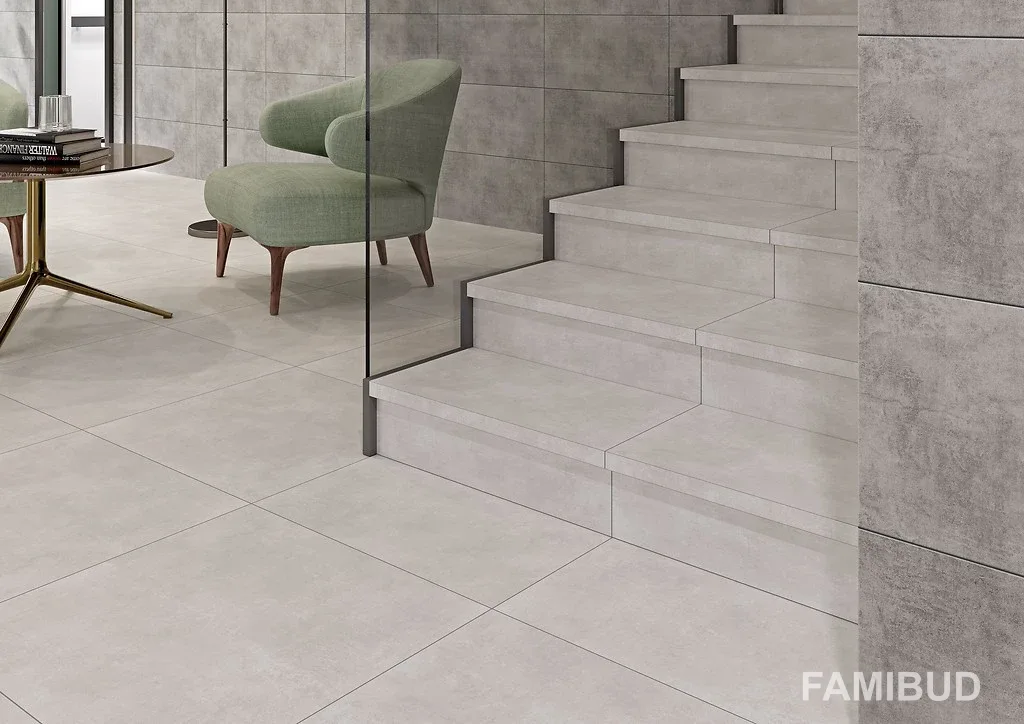 Сходинка з капіносом Silver Peak Gptu 603 Light Grey, 318×598, Cersanit