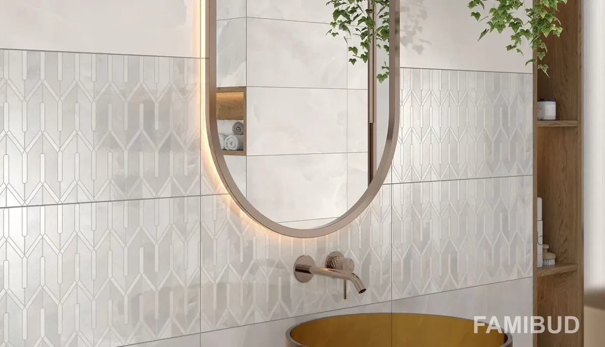 Декор Amanda Geo Glossy, 297×600, Opoczno