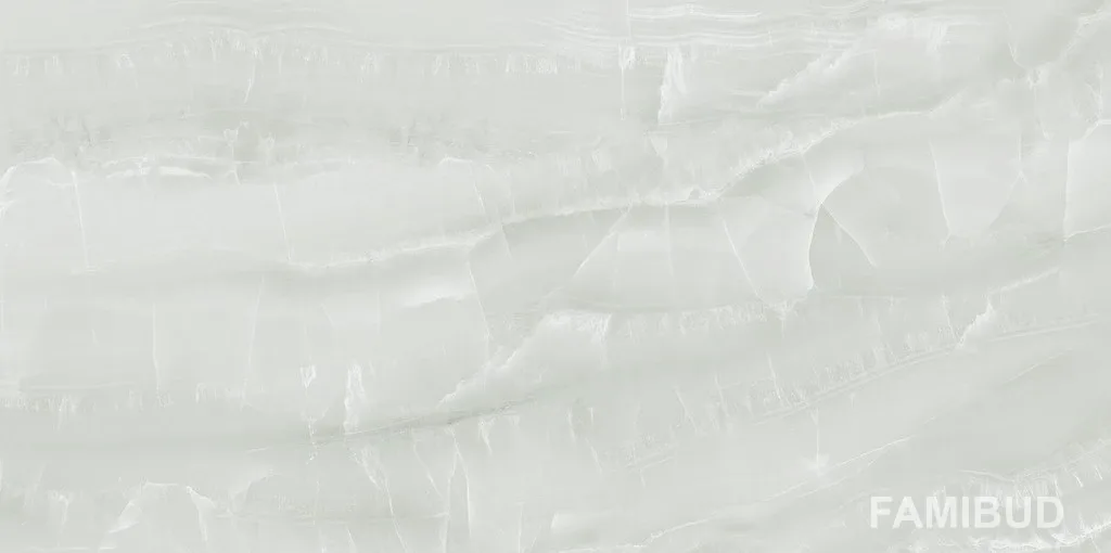 Плитка керамогранітна Brave Onyx White, 600×1200×7, Opoczno