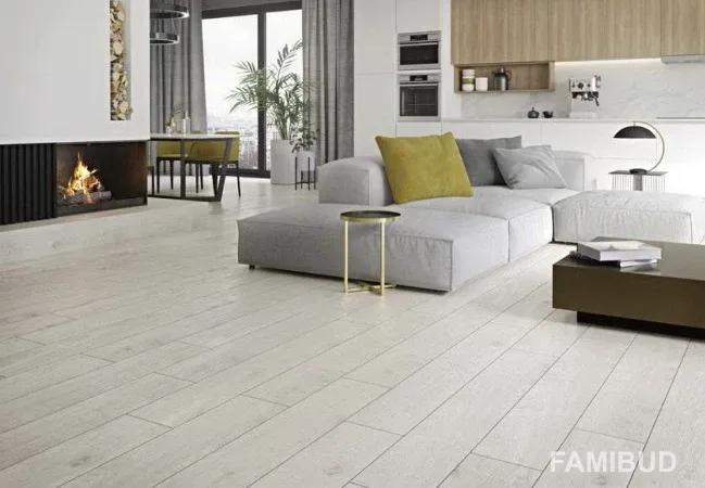 Плитка підлогова Prime White Опочно, 19,8×119,8, Opoczno