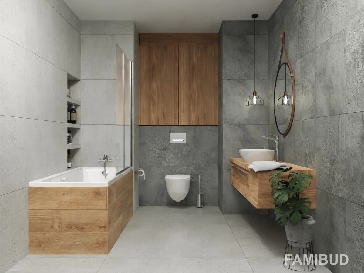 Плитка керамогранітна Newstone Grey ×8