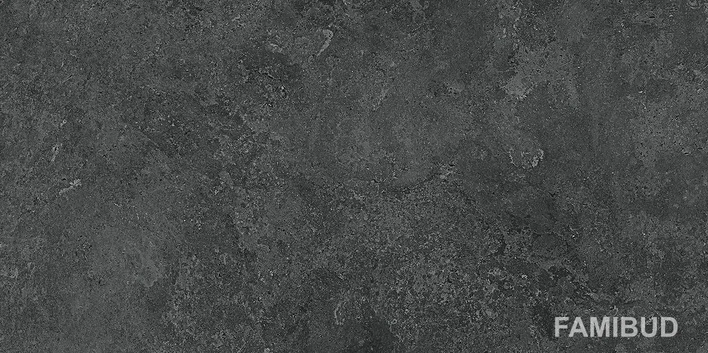 Плитка керамогранітна Gptu 1202 Graphite, 598×1198×8, Cersanit