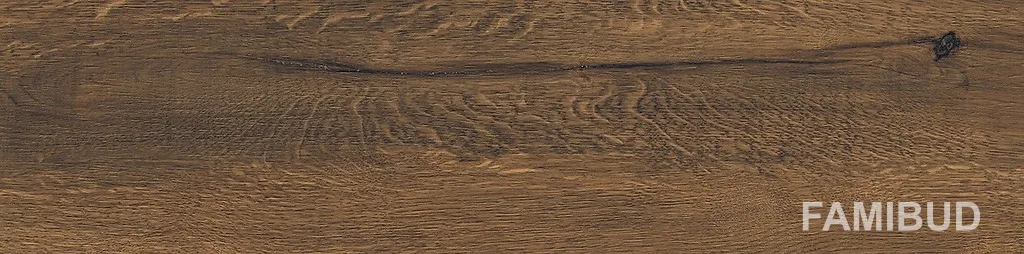 Плитка керамогранітна Passion Oak Chocolate, 221×890×8, Opoczno