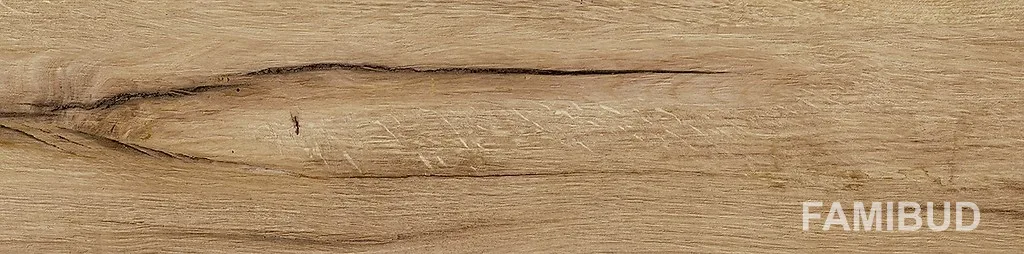 Плитка керамогранітна Passion Oak Natural, 221×890×8, Opoczno