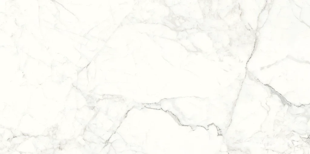 Плитка керамогранітна GPT1006 Calacatta Mild White Rect, 598×1198×8, Cersanit