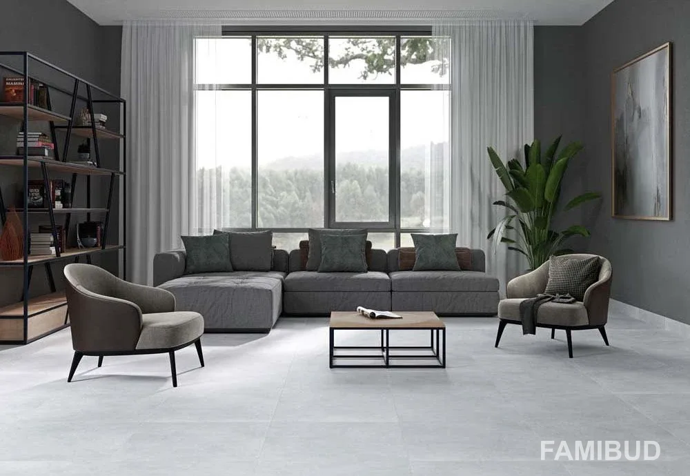 Плитка керамогранітна Solano Light Grey ×8