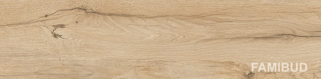 Плитка керамогранітна Passion Oak Cream Rect, 221×890×8, Opoczno