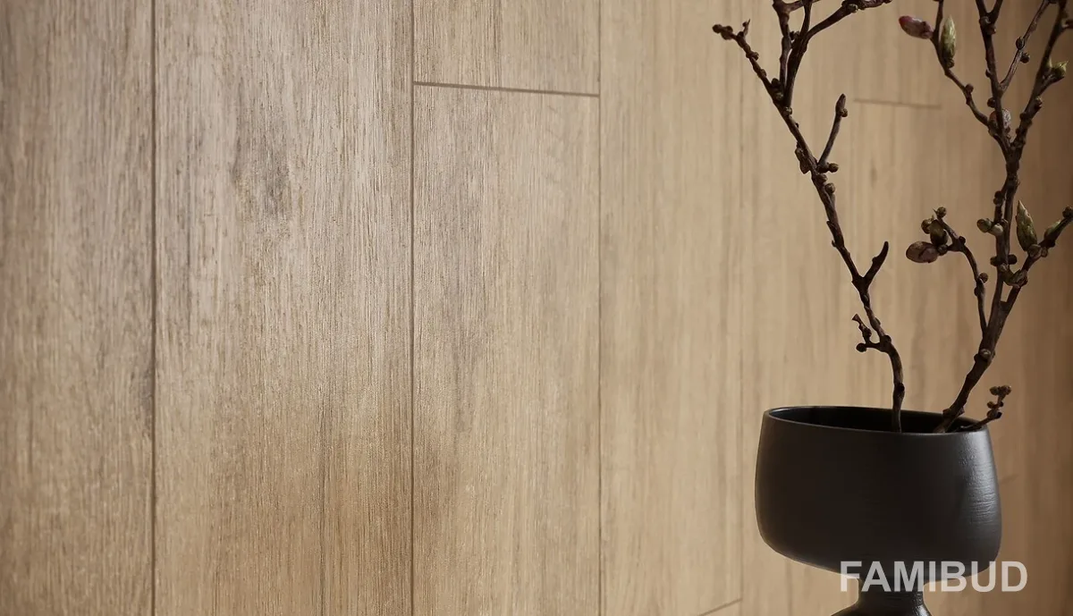 Плитка керамогранітна Wood Creation Beige Rect, 221×890×8, Opoczno
