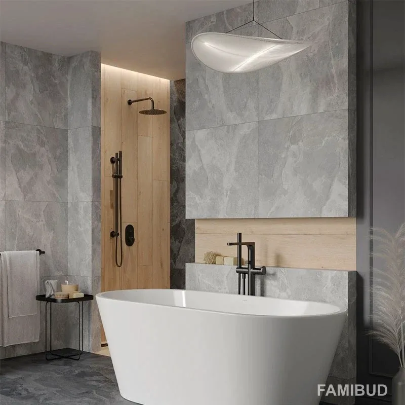 Плитка керамогранітна Locarno Light Grey Rect ×8