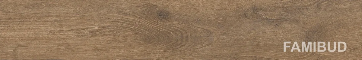 Плитка керамогранітна Honeywood Brown Rect, 198×1198, Cersanit