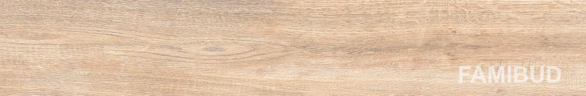 Плитка керамогранітна Sensewood Beige Rect, 198×1198, Cersanit