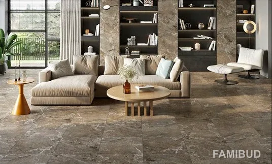 Плитка керамогранітна Pulsar Brown Rect ×8