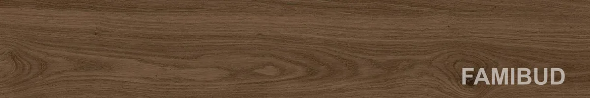 Плитка керамогранітна Charmwood Brown Rect, 198×1198, Cersanit