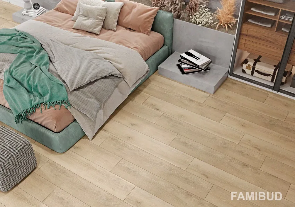Плитка керамогранітна Elmwood Beige Rect, 198×1198, Cersanit