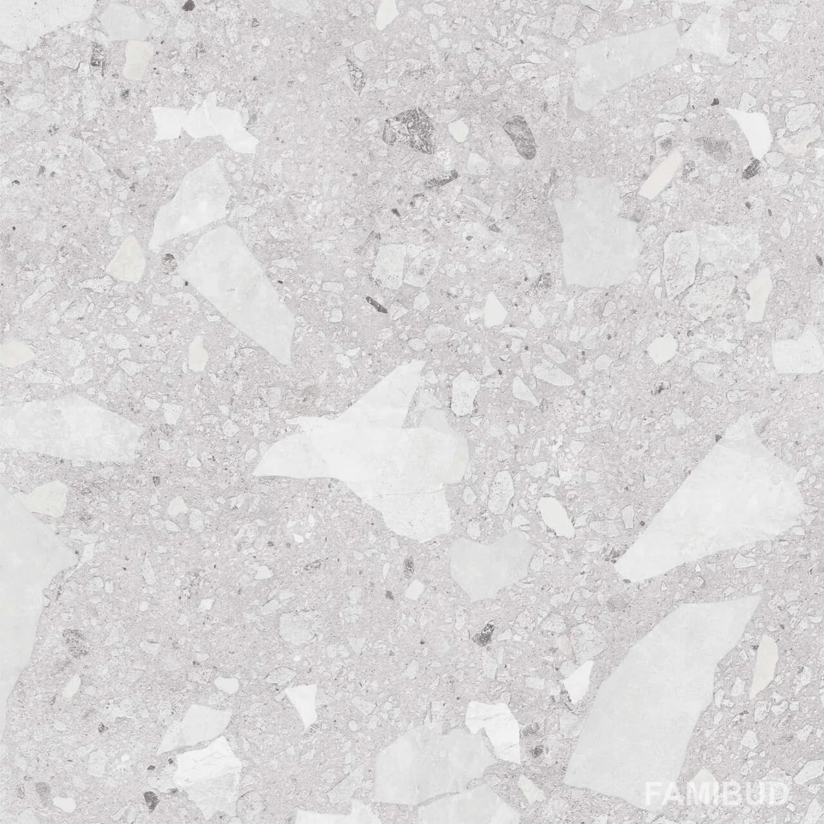 Плитка керамогранітна Genesis Light Grey Rect
