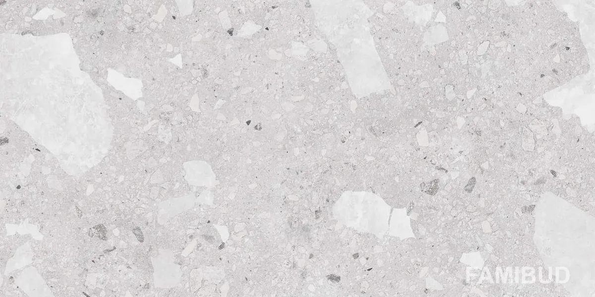 Плитка керамогранітна Genesis Light Grey Rect