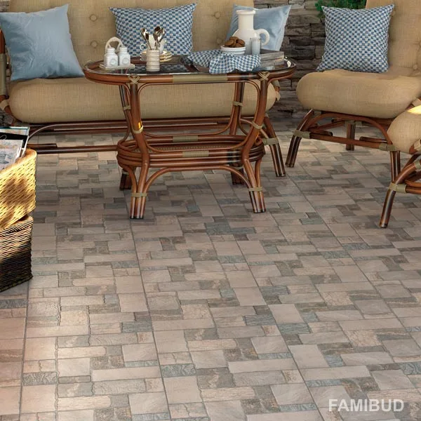 Плитка керамогранітна Midway Brown, 420×420×7, Cersanit
