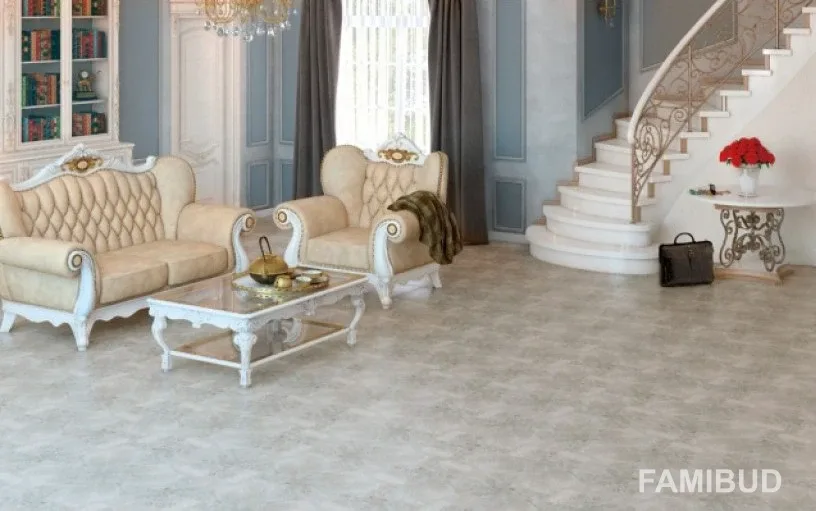 Плитка керамогранітна Calston Beige, 420×420×7, Cersanit