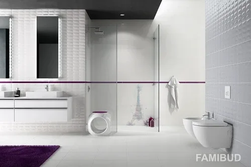 Плитка керамогранітна White Satin, 420×420×8, Opoczno