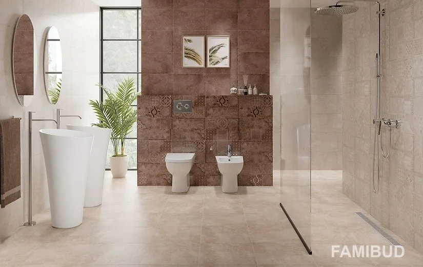 Плитка керамогранітна Febe Beige, 420×420×7, Cersanit