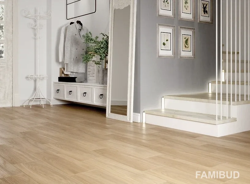 Плитка керамогранітна Chesterwood Beige, 185×598×7, Cersanit