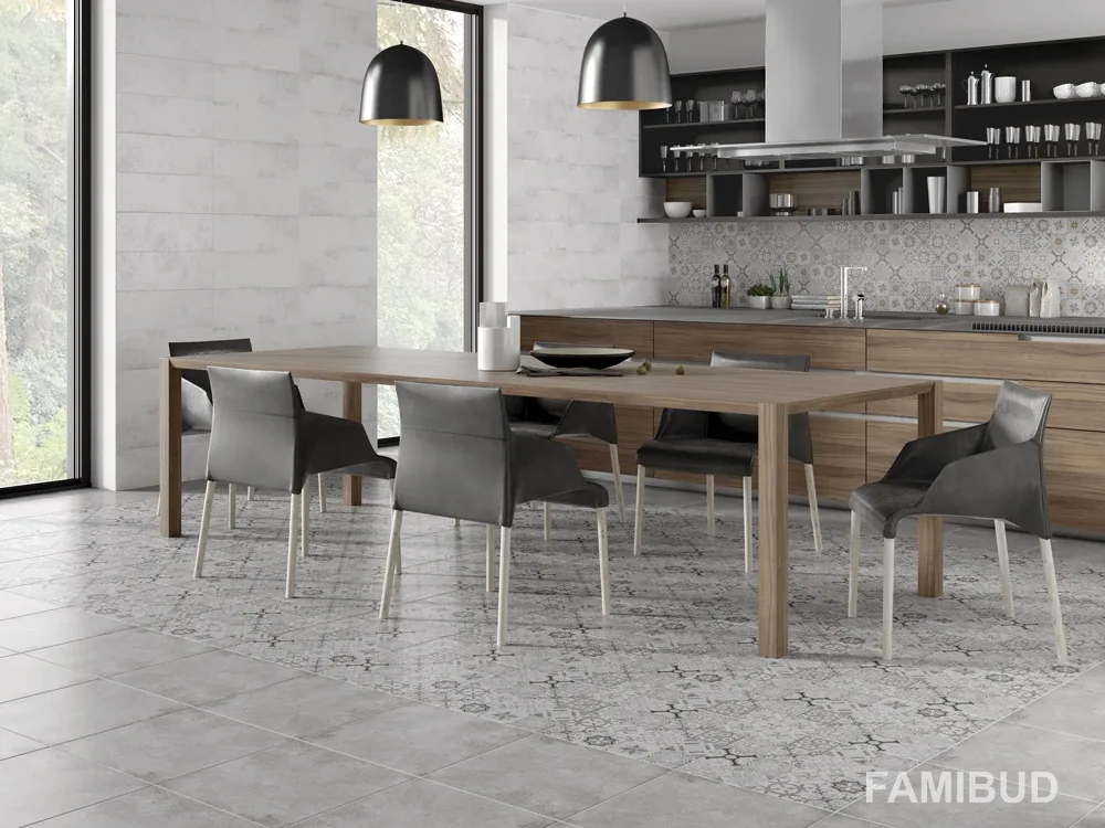 Плитка керамогранітна Concrete Style Grey, 420×420×7, Cersanit
