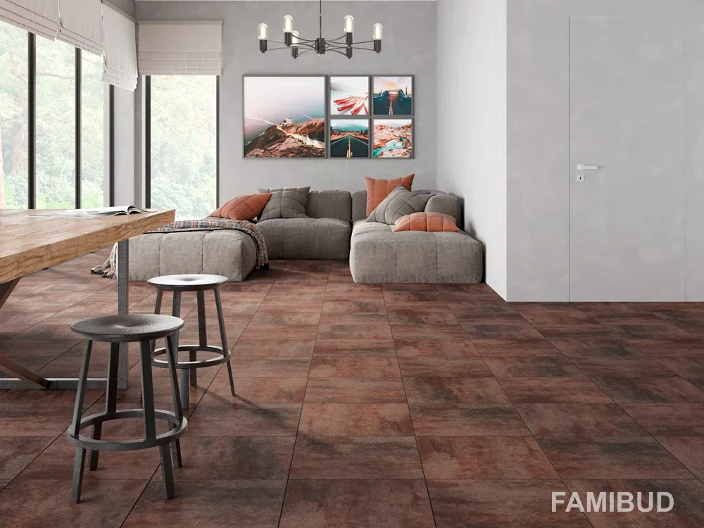 Плитка керамогранітна Trendo Brown, 420×420×7, Cersanit