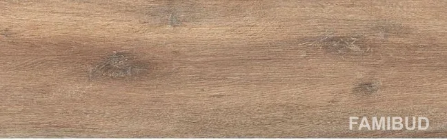Плитка керамогранітна Frenchwood Brown, 185×598×7, Cersanit