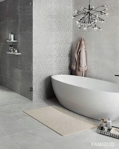 Плитка керамогранітна Beatris Light Grey, 420×420×8, Opoczno