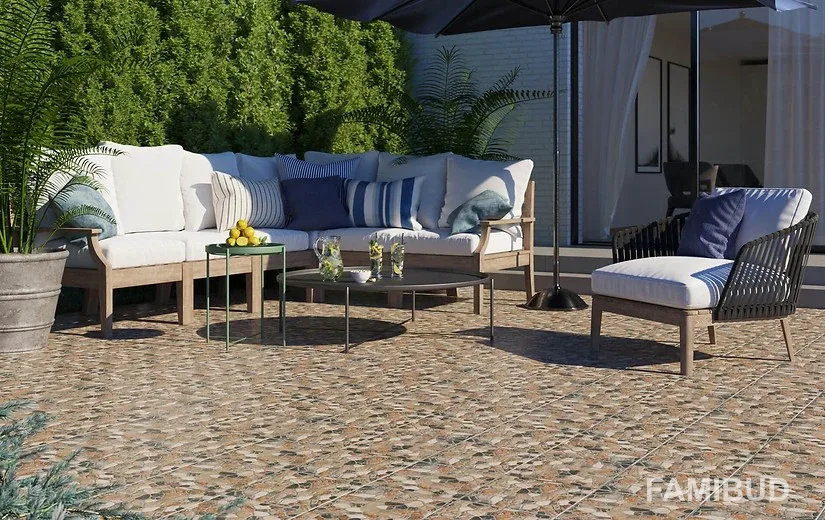 Плитка керамогранітна Sorrento Beige, 298×298×6, Cersanit