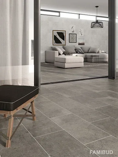 Плитка керамогранітна Highbrook Grey, 298×598×8, Cersanit