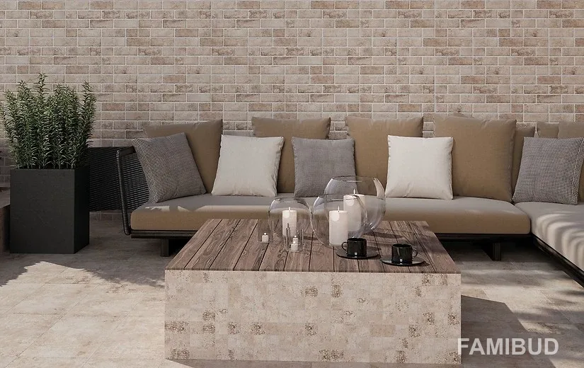 Плитка керамогранітна Lukas Beige, 298×598×8 TGGZ1044626180, Cersanit