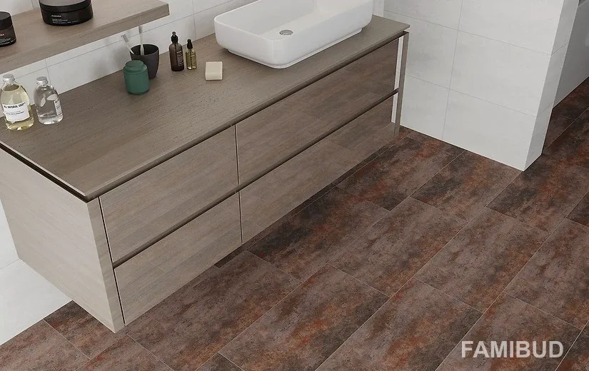 Плитка керамогранітна Trendo Brown, 298×598×8, Cersanit
