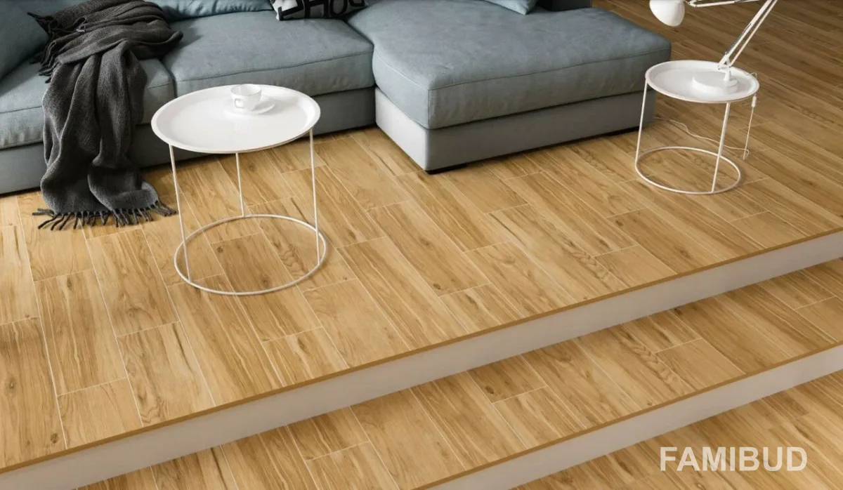 Плитка керамогранітна Aspenwood Beige, 185×598×7, Cersanit