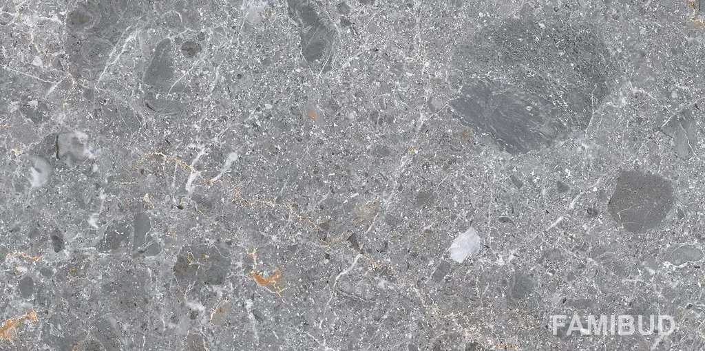 Плитка керамогранітна Castello Light Grey, 298×598×8, Cersanit