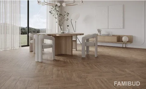 Плитка керамогранітна Brantwood Brown, 185×598×7, Cersanit