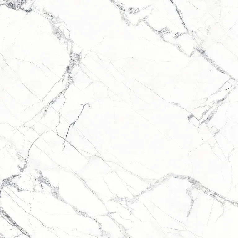 Плитка керамогранітна Sandro White Satin, 420×420, Opoczno